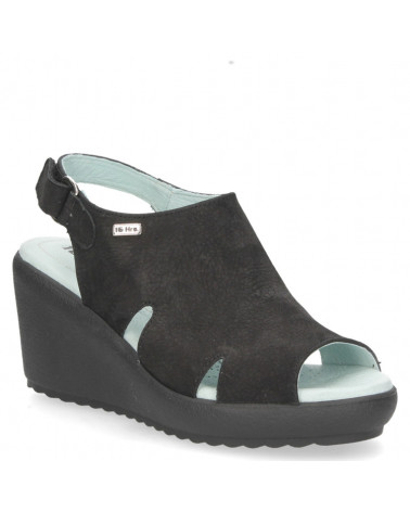 Sandalia Mujer M048 16 Hrs negro