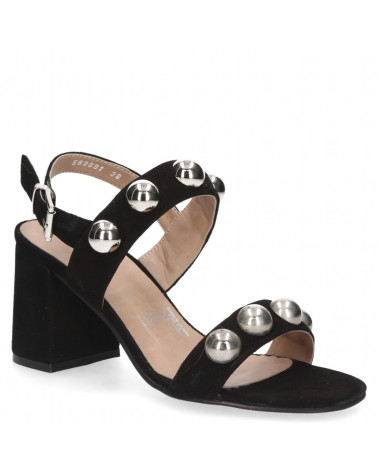 Sandalia Mujer Y233 Pollini negro