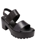 Sandalia Mujer S333 Bruno Rossi negro