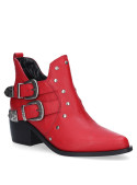 Botin Mujer X709 Zappa rojo