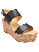 Sandalia Mujer S350 Bruno Rossi negro