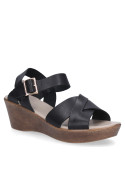 Sandalia Mujer U739 Bruno Rossi negro