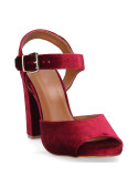 Sandalia Mujer S545 Pollini burdeo
