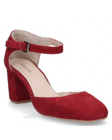 Sandalia Mujer U105 Pollini rojo