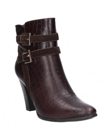 Botin Mujer V600 Bruno Rossi café