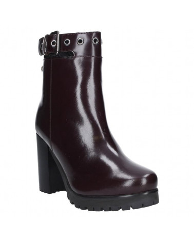 Botin Mujer V037 Pollini guinda