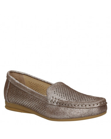 Mocasin Mujer W644 Bruno Rossi oro