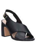 Sandalia Mujer W208 Pollini negro