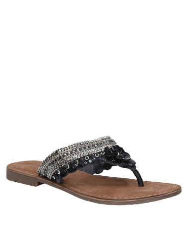Sandalia Mujer W231 Pollini negro
