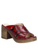 Sandalia Mujer W490 Zappa rojo