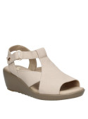 Sandalia Mujer W061 16 Hrs beige