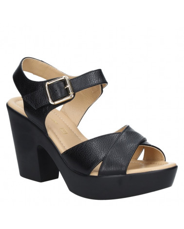 Sandalia Mujer W623 Bruno Rossi negro