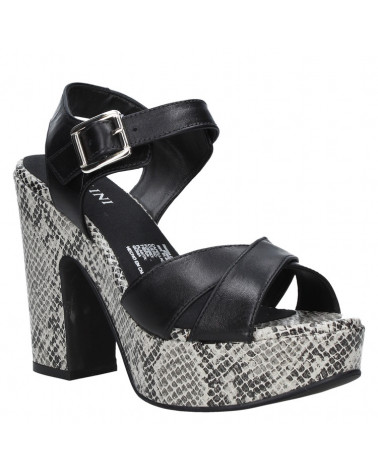 Sandalia Mujer W337 Pollini negro
