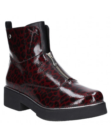 Botin Mujer A238 Pollini burdeo