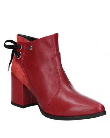 Botin Mujer A259 Pollini rojo