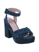 Sandalia Mujer Y147 Pollini azul