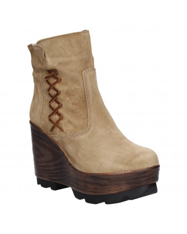 Botin Mujer Y076 Pollini camel