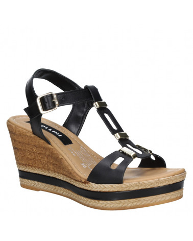 Sandalia Mujer B193 Pollini negro