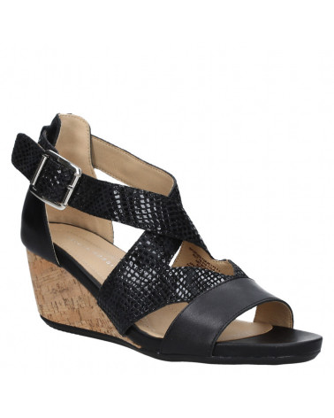 Sandalia Mujer B615 Bruno Rossi negro