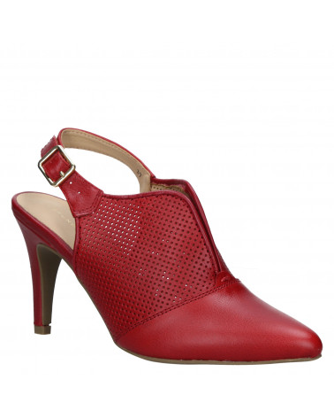 Zapato Mujer B623 Bruno Rossi rojo