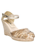 Alpargata Mujer Q401 Pollini beige