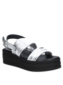 Sandalia Mujer B181 Pollini plata