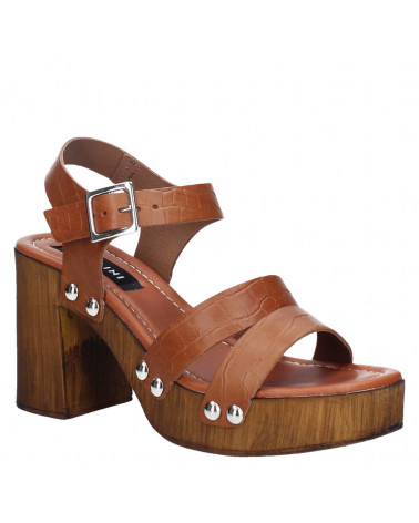 Sandalia Mujer B188 Pollini cafe