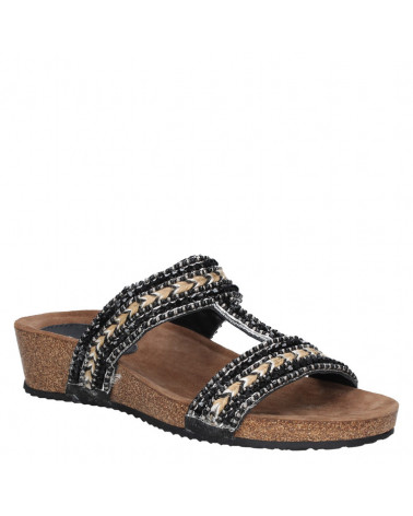 Sandalia Mujer B286 Pollini negro