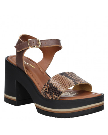 Sandalia Mujer B174 Pollini cafe