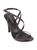 Sandalia Mujer Q108 Pollini negro