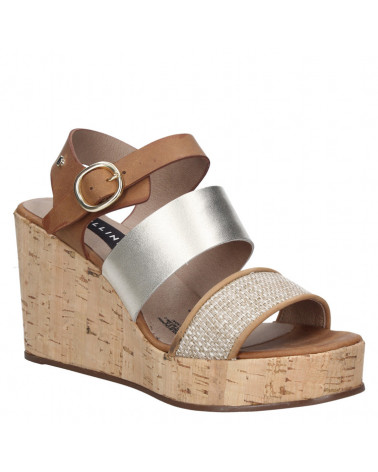 Sandalia Mujer B149 Pollini oro