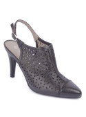 Sandalia Mujer Q317 Bruno Rossi negro