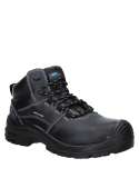 Zapato de hombre Powerfull A880 negro, plantilla confortable y aislante eléctrico, ideal para tareas exigentes.
