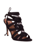 Sandalia Mujer S215 Pollini negro