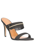 Sandalia Mujer S217 Pollini negro