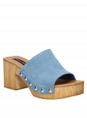 Sandalia Mujer D284 Pollini azul