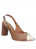Zapato Mujer D303 Pollini cafe