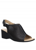 Sandalia Mujer D645 Bruno Rossi negro