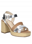 Sandalia Mujer D454 Zappa plata
