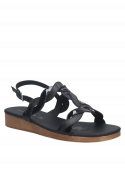 Sandalia Mujer D623 Bruno Rossi negro