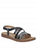 Sandalia Mujer D650 Dakota negro