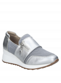 Zapatilla Mujer D214 Pollini plata