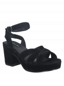 Sandalia Mujer D204 Pollini negro
