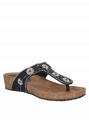 Sandalia Mujer D290 Pollini negro