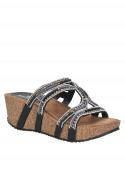 Sandalia Mujer D294 Pollini negro