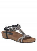 Sandalia Mujer D497 Mingo negro