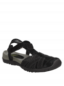 Sandalia Mujer D719 Panama Jack negro