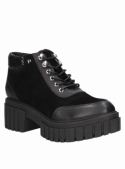 Botin Mujer F183 Pollini negro